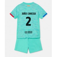 Barcelona Joao Cancelo #2 Replica Third Minikit 2023-24 Short Sleeve (+ pants)